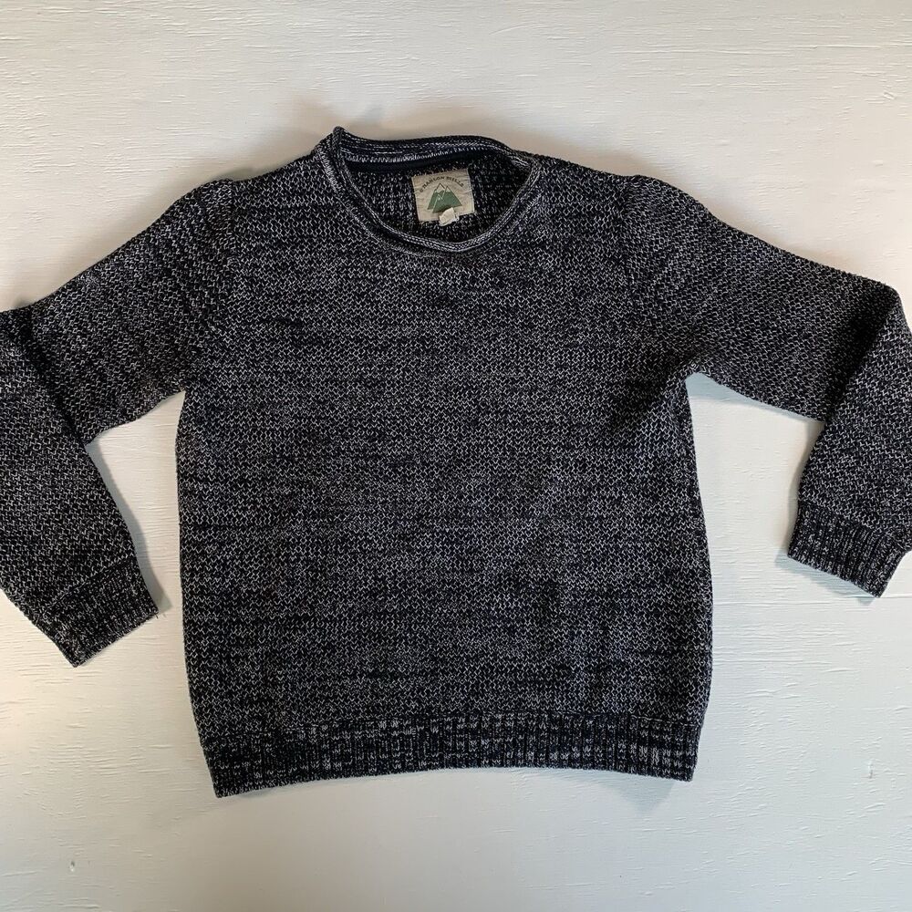 O'HANLON MILLS Gray Wool Blend Women Sweater, Size M